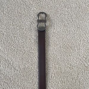 Ferragamo Men’s reversible brown and black leather belt